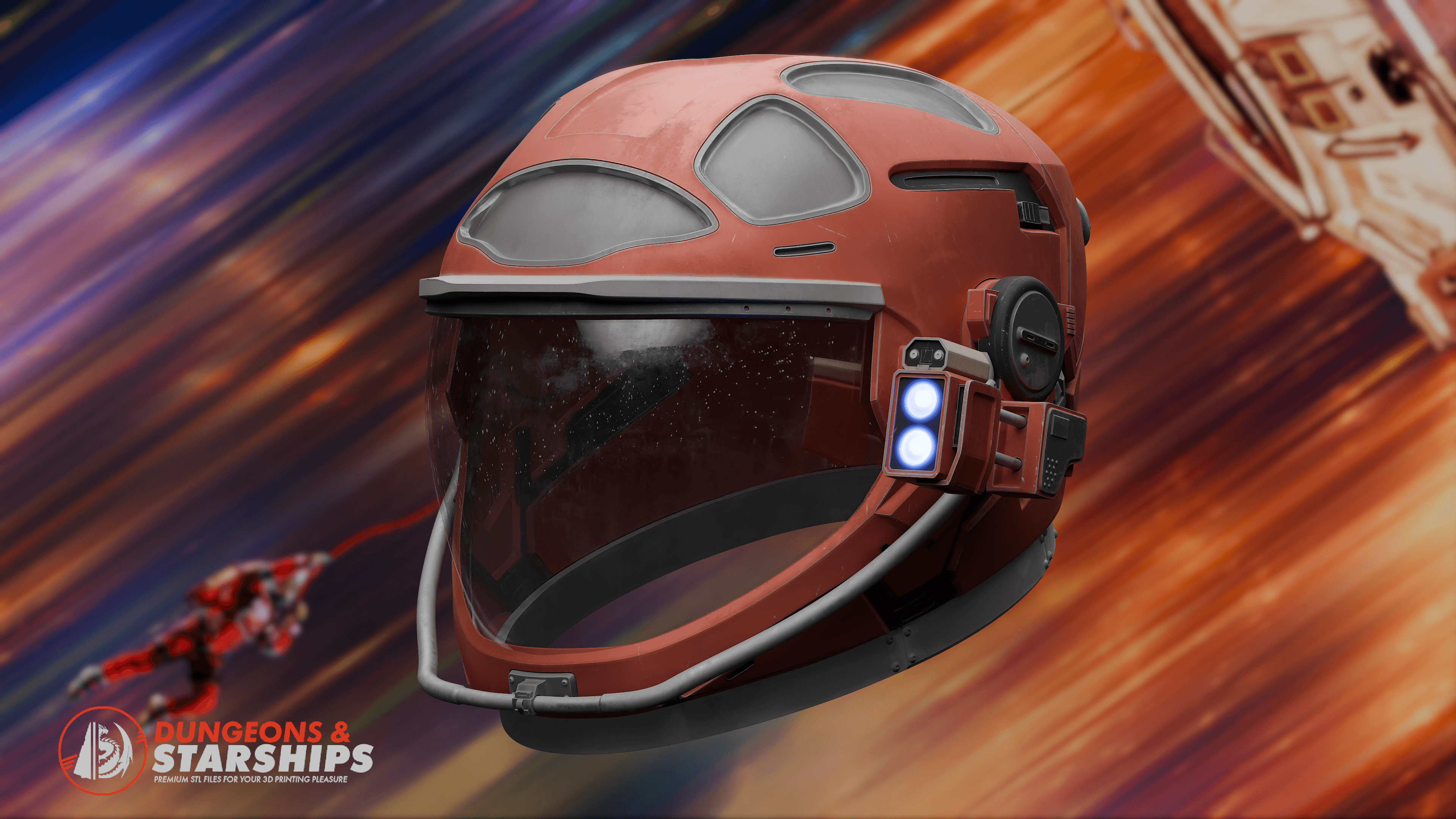 EVA Helmet - Project Hail Mary 3d model