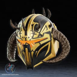 High Shadow Warden Helmet 3D Printer STL File 3d model