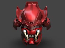 Predator Samurai Helmet 3d model