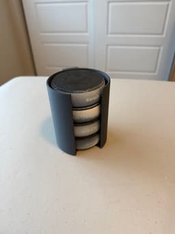 Bench Cookie Holder for Multiboard 3d model