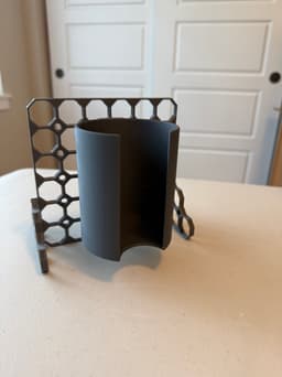 Bench Cookie Holder for Multiboard 3d model