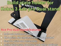 KOBRA-3 DUAL ACE-PRO STAND 3d model