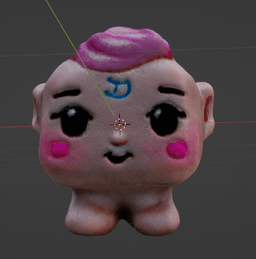 pudingbaby 3d model