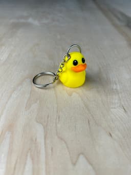 Duck Mini Keychain 3d model