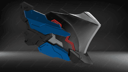 Cyborg Mask V4 3d model