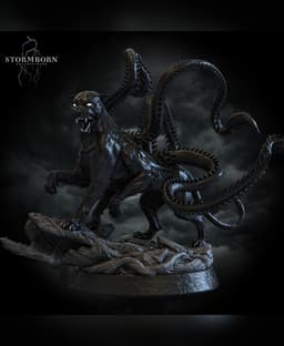 (75mm) Displacer Beast 3d model