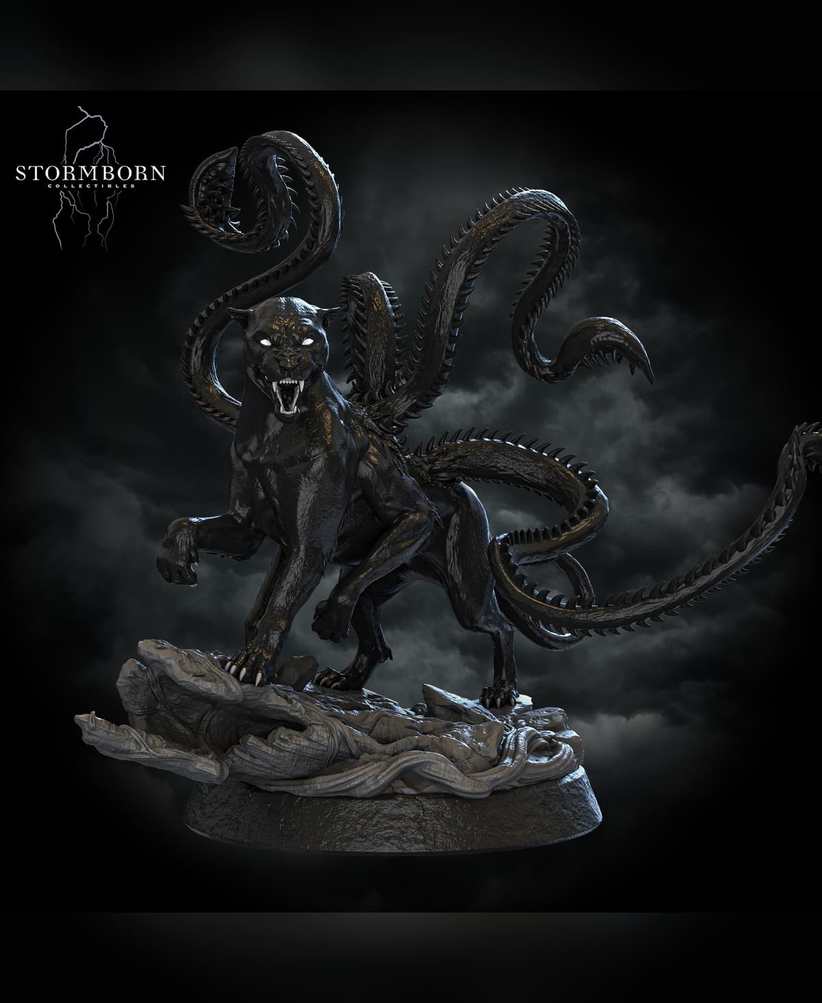 (75mm) Displacer Beast 3d model