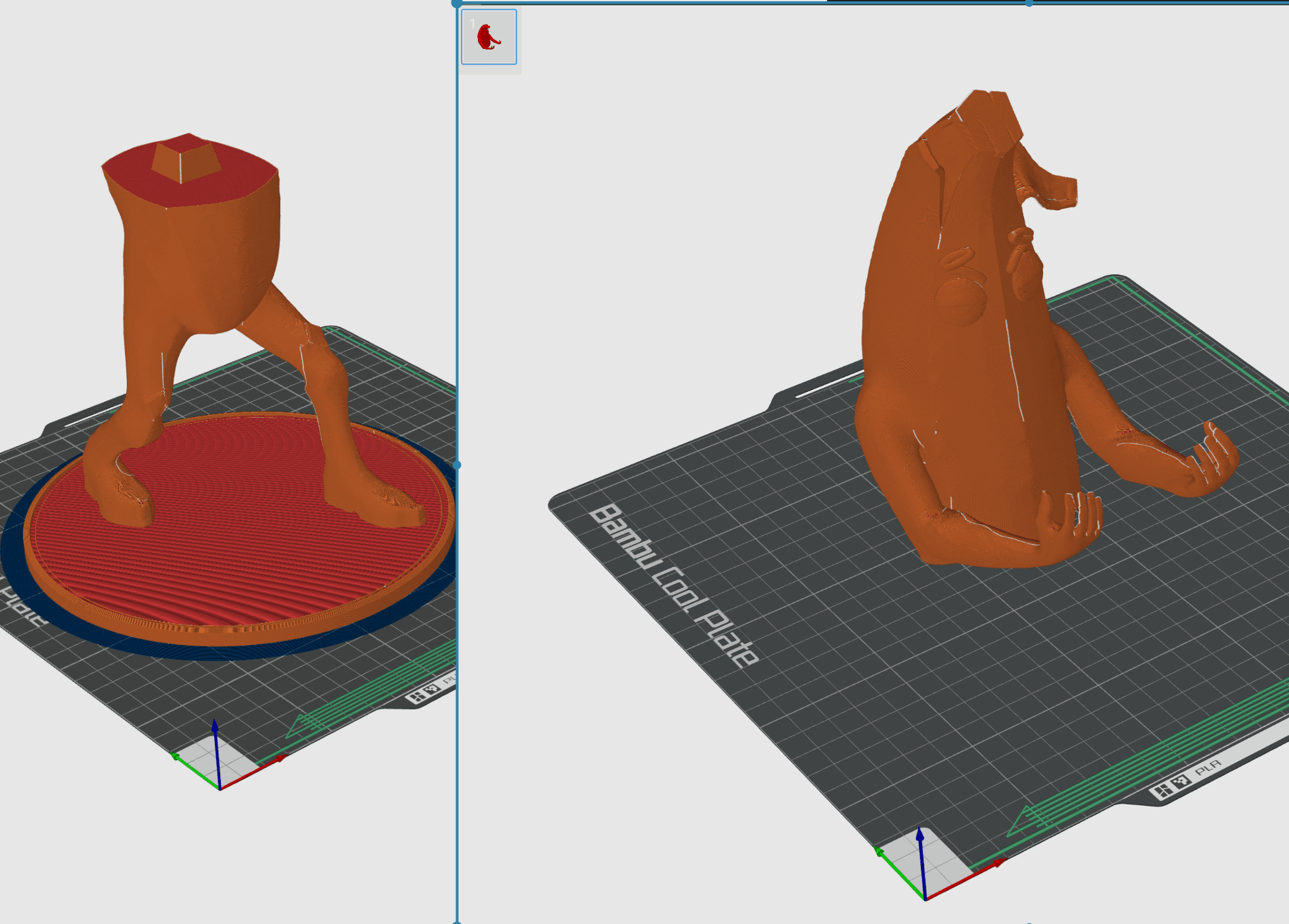 Peely Controller Stand 3d model