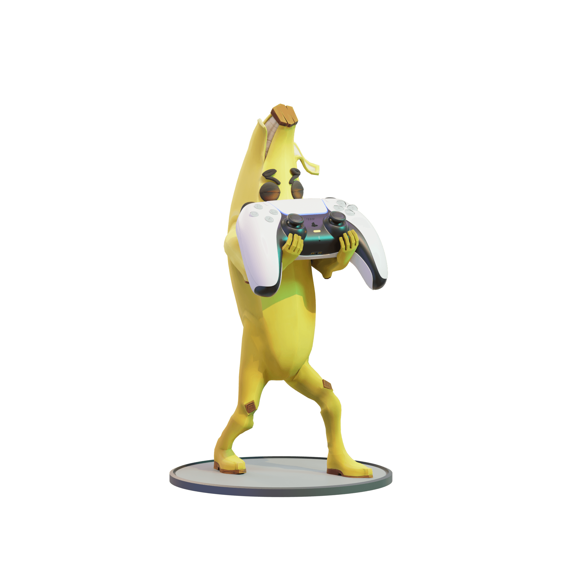 Peely Controller Stand 3d model