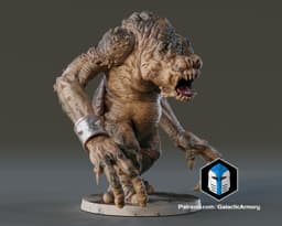 Rancor Miniature 3d model