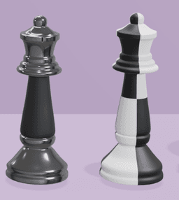 Chess Queen Ornament 3d model