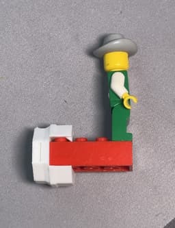 Multiboard directional snap for Lego Minififures display 3d model