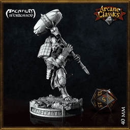 Gnoll Heavy Hammer (40mm) 3d model