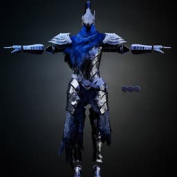 ULTIMATE ARTORIAS FULL PLATE ARMOR COSPLAY LIFESIZE FAN ART 3d model