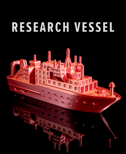 Research Vessel (Boat / Ship) 3d model