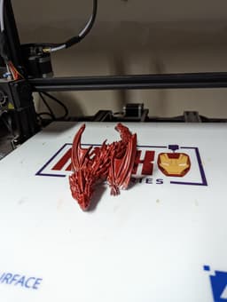 Scaled Dragon 3d model