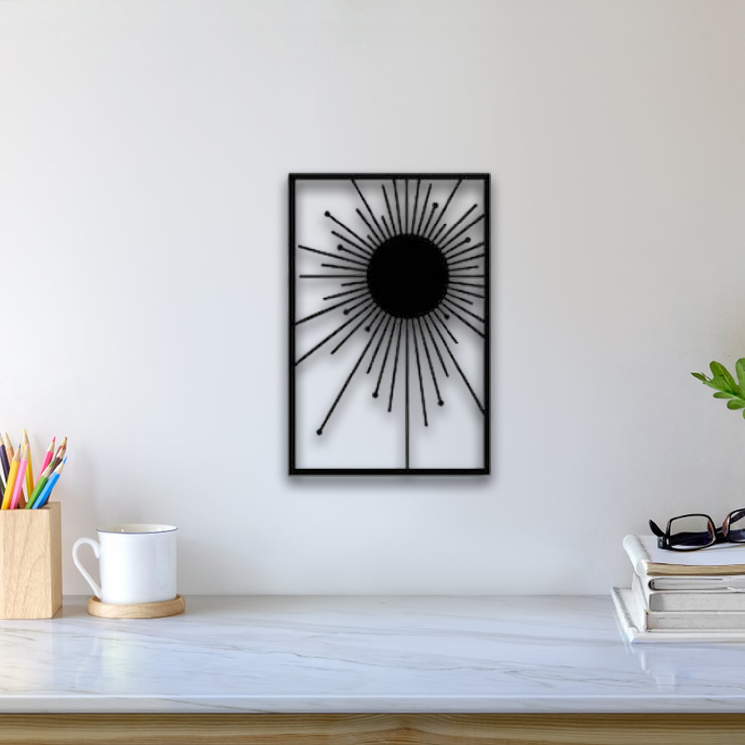 Sun Wall Art 3d model