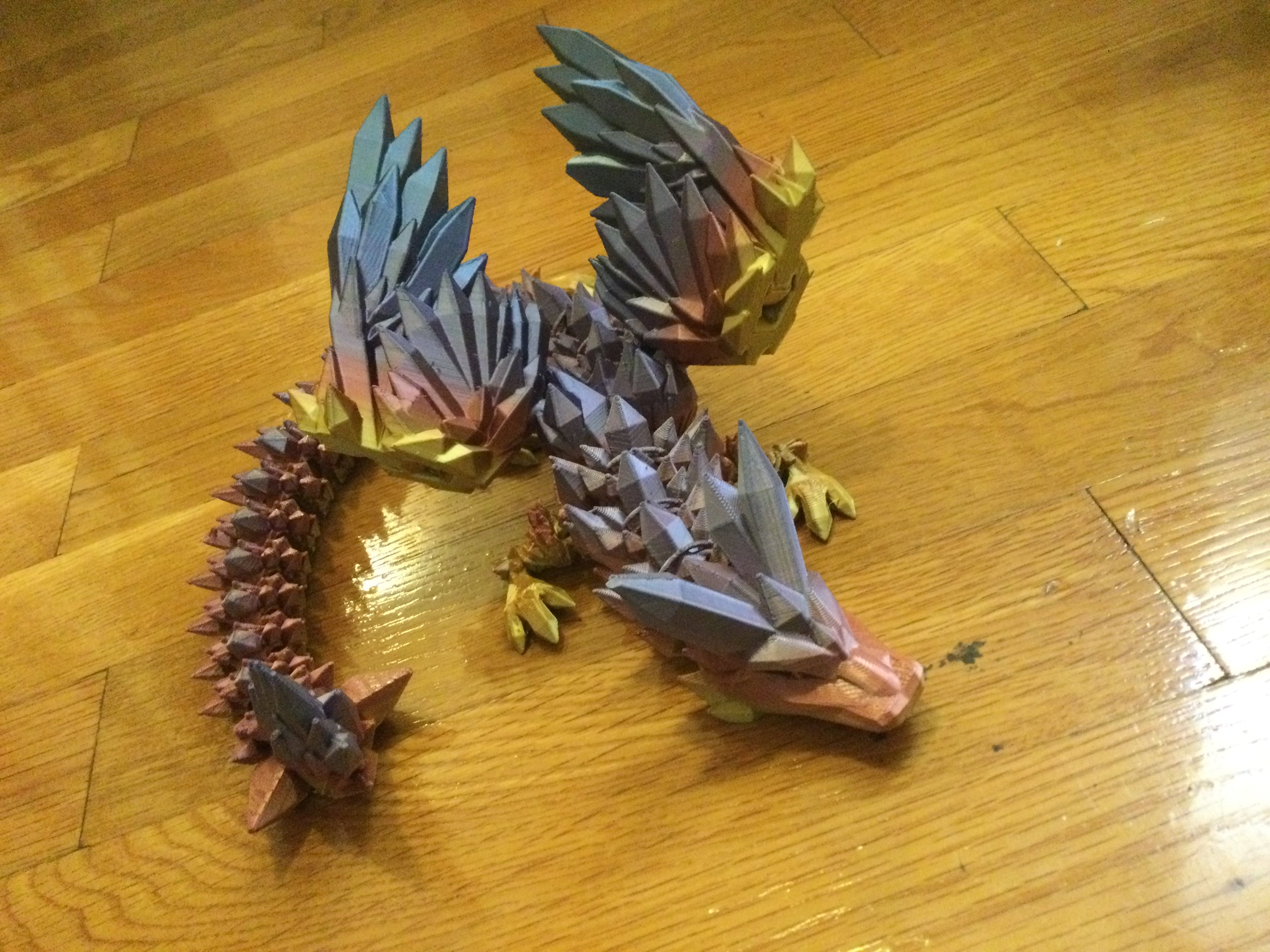 Sunset the dragon