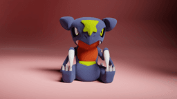 Garchomp Chibi Collectible - Pokemon 3d model
