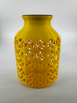 Set of 12 Solar Lanterns, plus mounting bracket 3d model