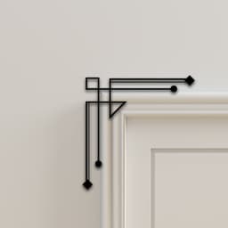 Door Corner Decor 3d model