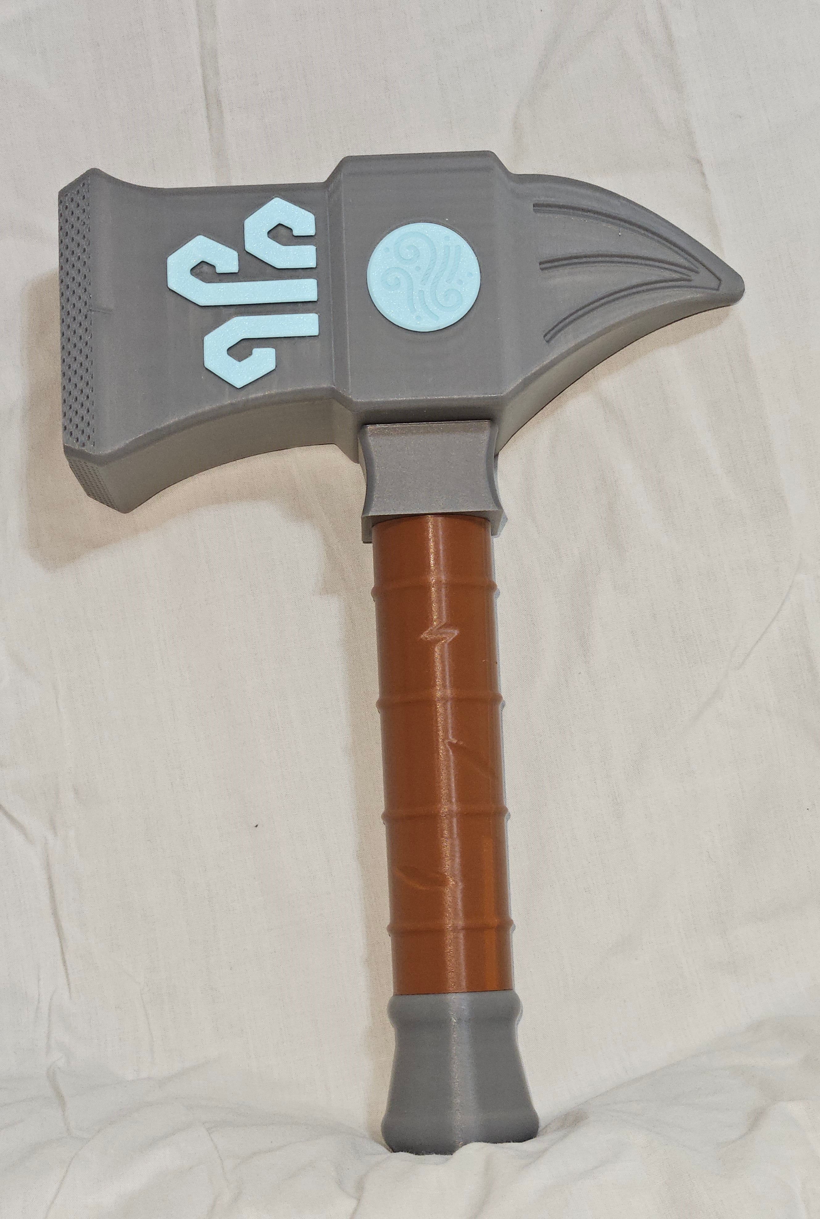 For those times you need the might of the wind, to launch your foes through the air, this hammer is your only choice...