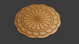 Remix of Blank mooncake coaster | Fixumdude 3d model
