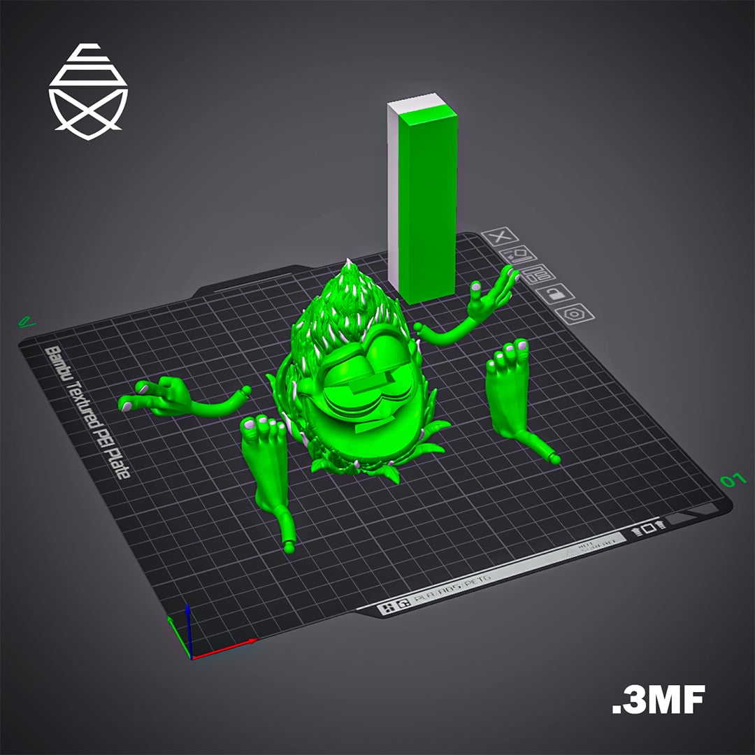 Weedney 3d model