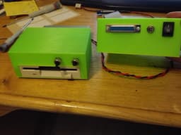 3.5" floppy drive case for amstrad CPC 6128 3d model