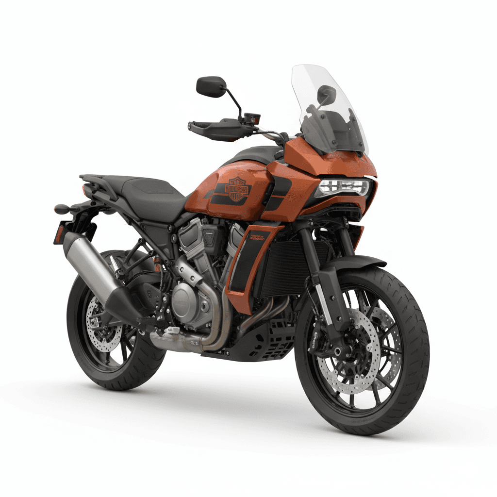 Harley Davidson Pan America 1250 Motorcycle 3d model
