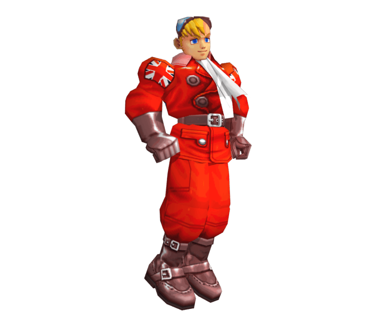 Edward Falcon (Power Stone) 3d model