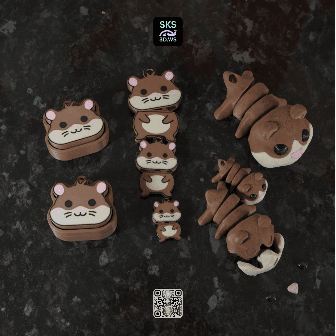 The Complete Hamster Fidget Pack 3d model