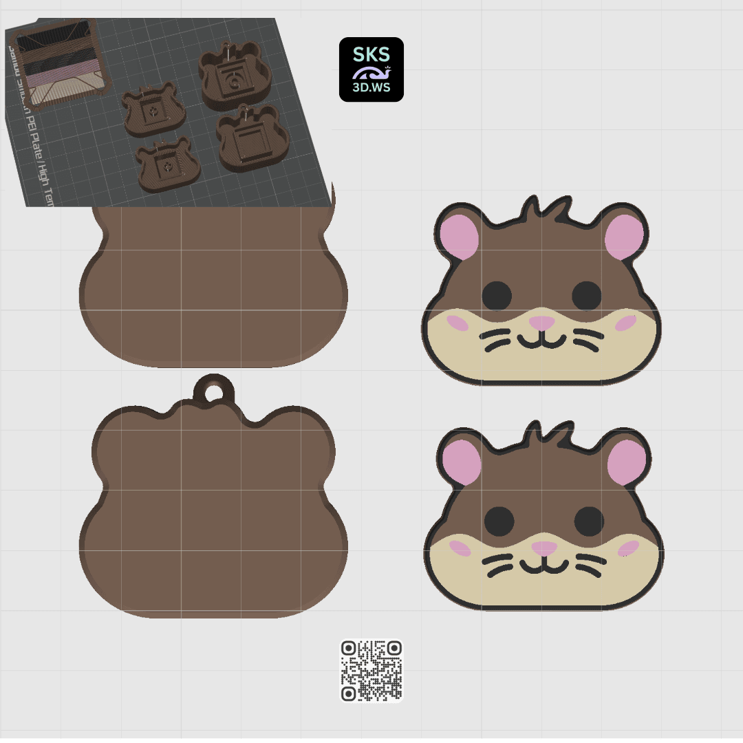The Complete Hamster Fidget Pack 3d model