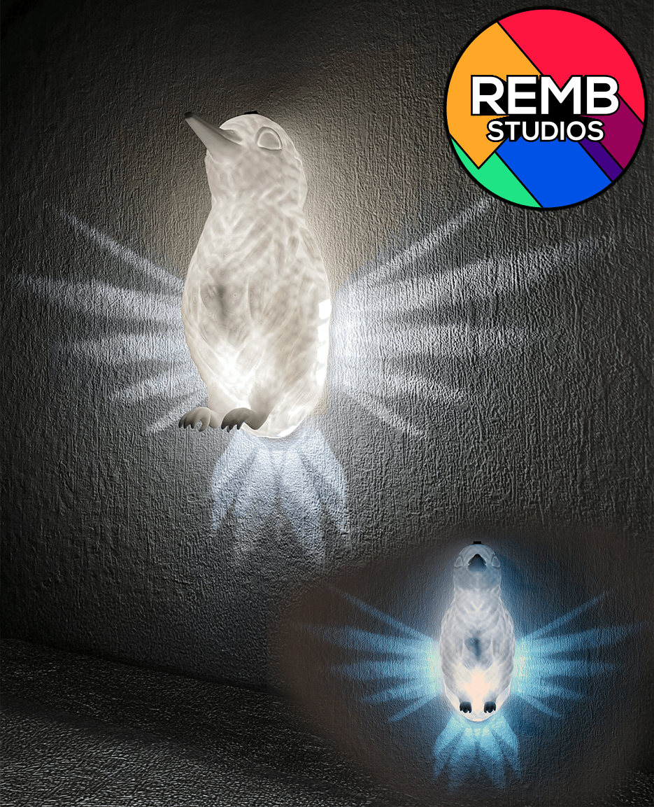 Hummingbird Lamp no Support 3d model