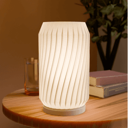 Modern Twist Lamp 3d model