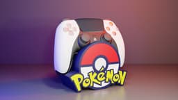 Pokémon Logo Controller Holder 3d model