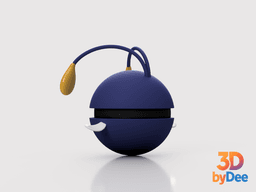 Chinchou Poke Ball 3d model