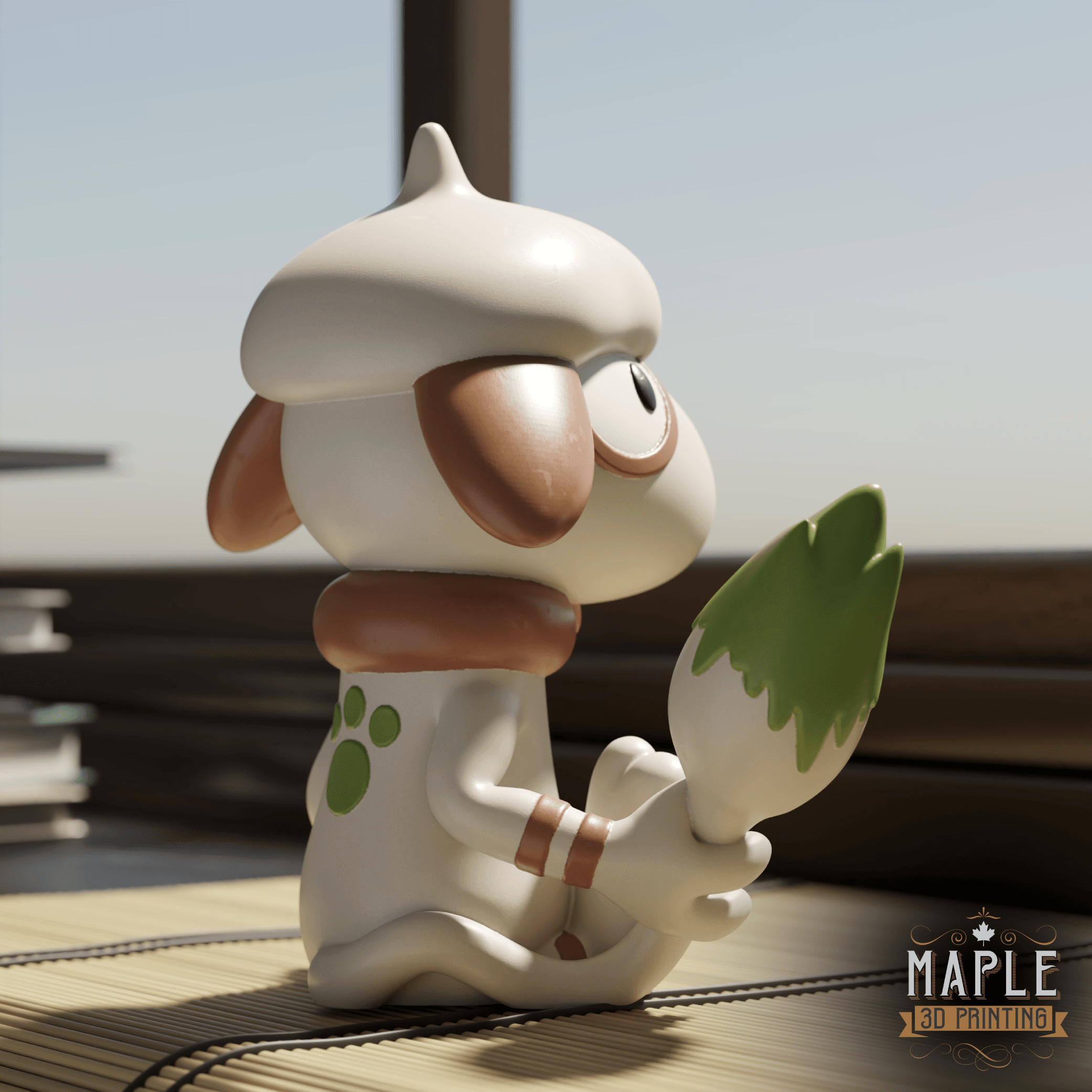 235. Smeargle - Basic & Ornamental 3d model