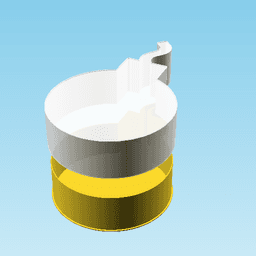 Bomb (a), nestable box (v2) 3d model