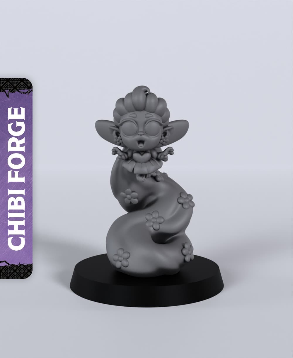 Flower Fairy - With Free Dragon - 5e DnD Inspired for RPG and Wargamers 3d model