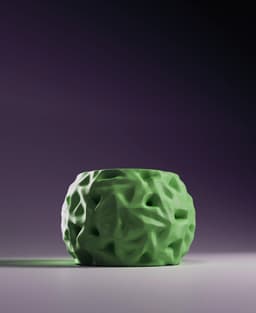 Pryramids Spin subtract Planter 3d model