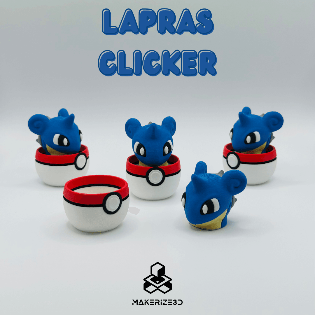 Lapras Clicker 3d model
