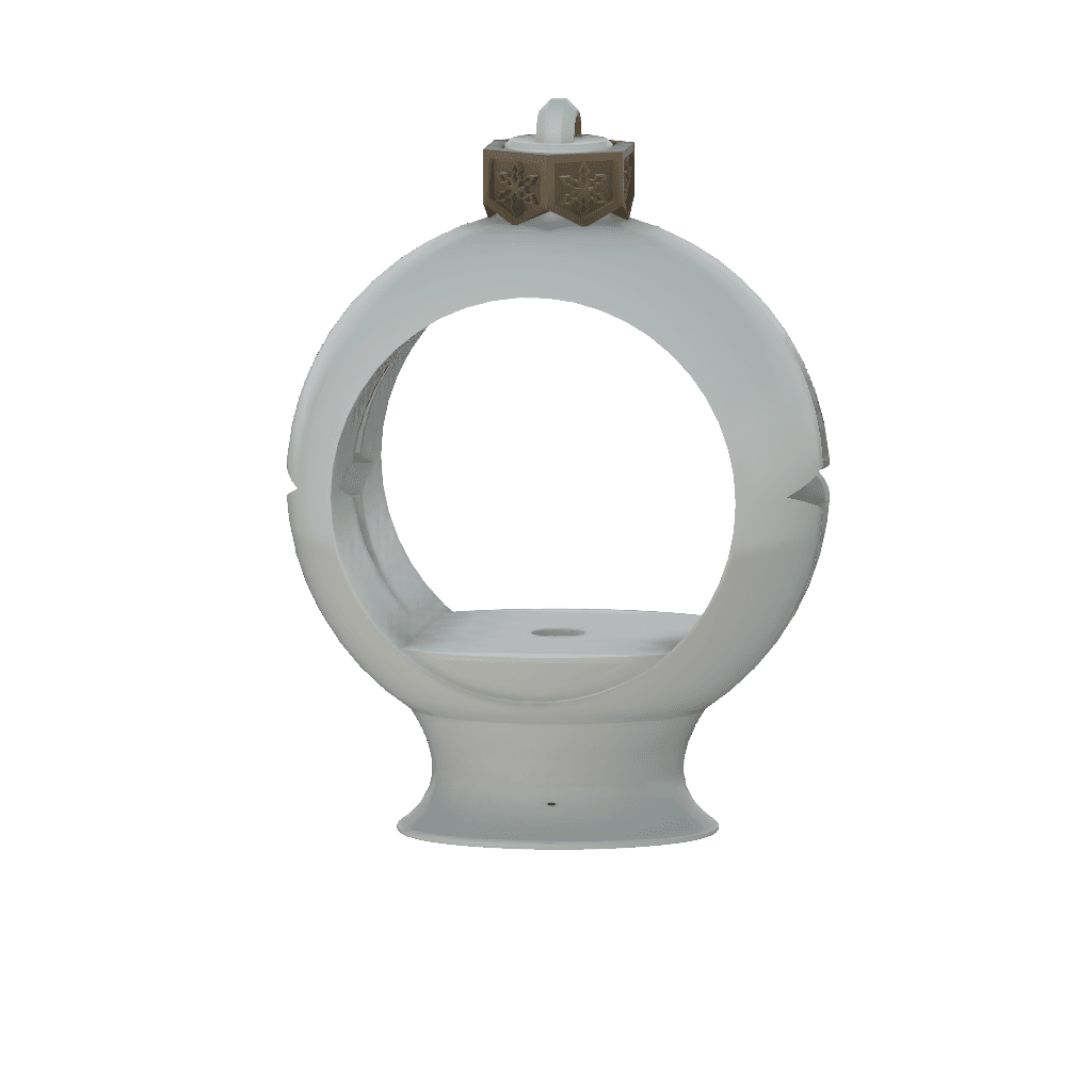 Blank Ornament Globe for Remix 3d model