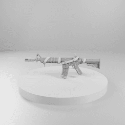 Call of duty black ops 1 Commando prop file 3d model