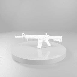 Call of duty black ops 1 Commando prop file 3d model