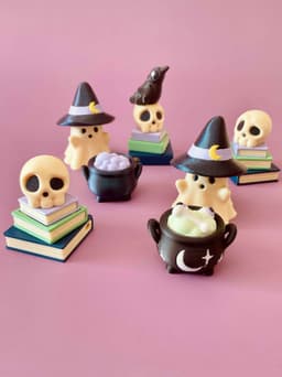 Witch Lair Clicker Keychain Fidget Toy Bundle 3d model