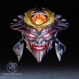 Yoshimitsu Helmet 3D Printer STL File 3d model
