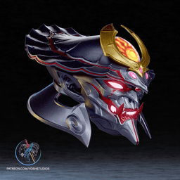 Yoshimitsu Helmet 3D Printer STL File 3d model