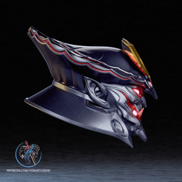 Yoshimitsu Helmet 3D Printer STL File 3d model
