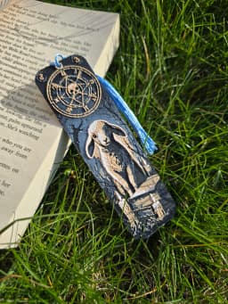 Silent Watch – 3D Printed Bookmark (HueForge Multi-Color Design) 3d model